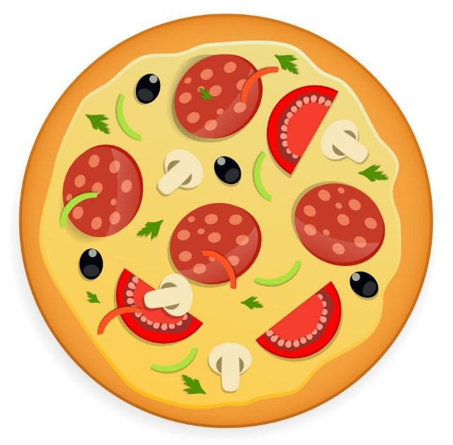 Pizza Presunto