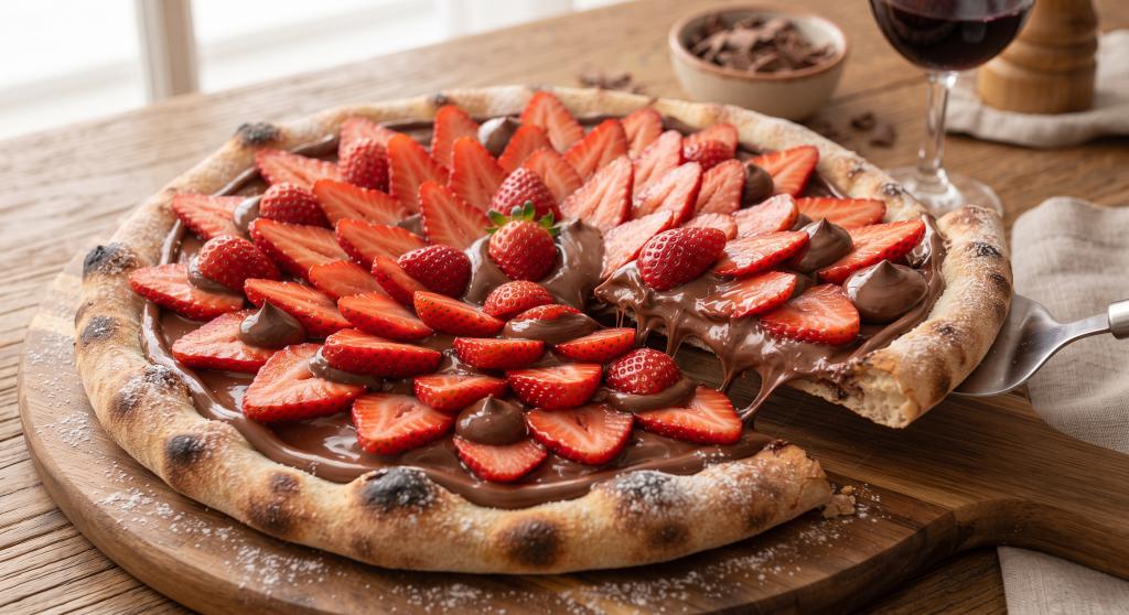 Chocolate com morango
